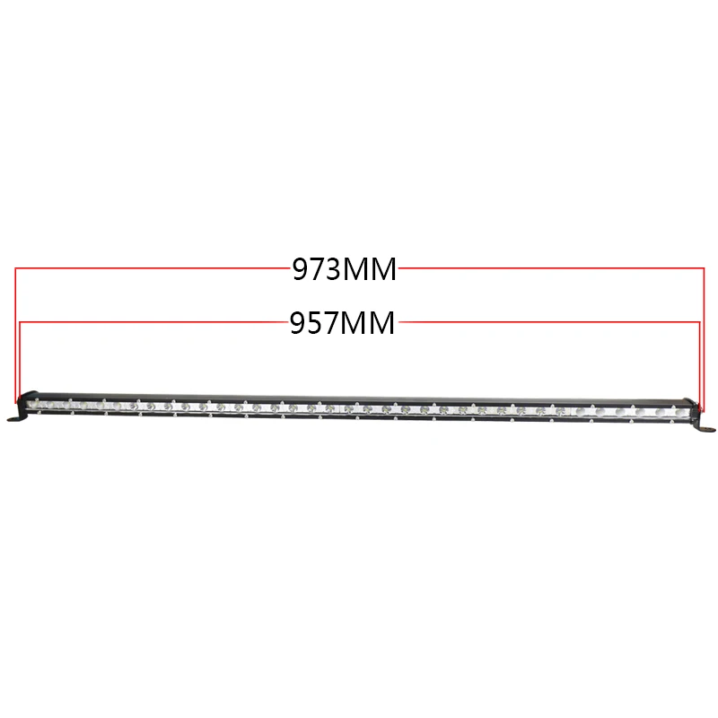 108W 38 &quotLed бар тонкий внедорожный 6000K одиночный рабочий свет прожектор для