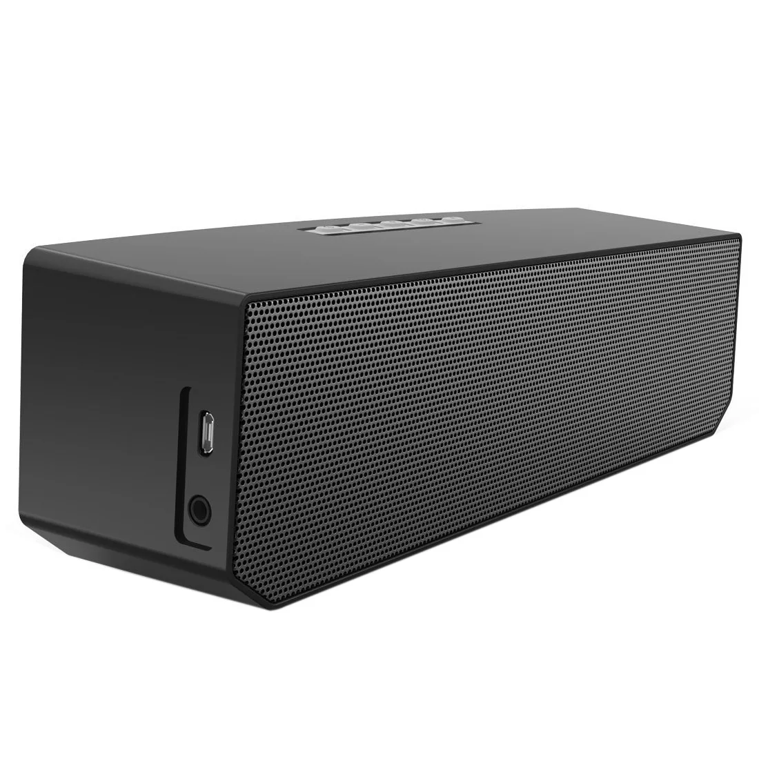 Черный Bluedio BS-3(Camel) портативный Bluetooth беспроводной стерео динамик с микрофоном для звонков, белый - Цвет: Черный