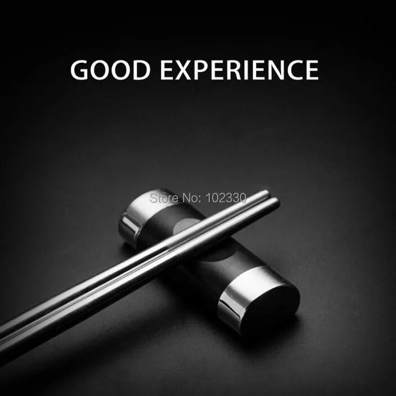 100 шт необычный дизайн металлические палочки для еды держатель отдыха