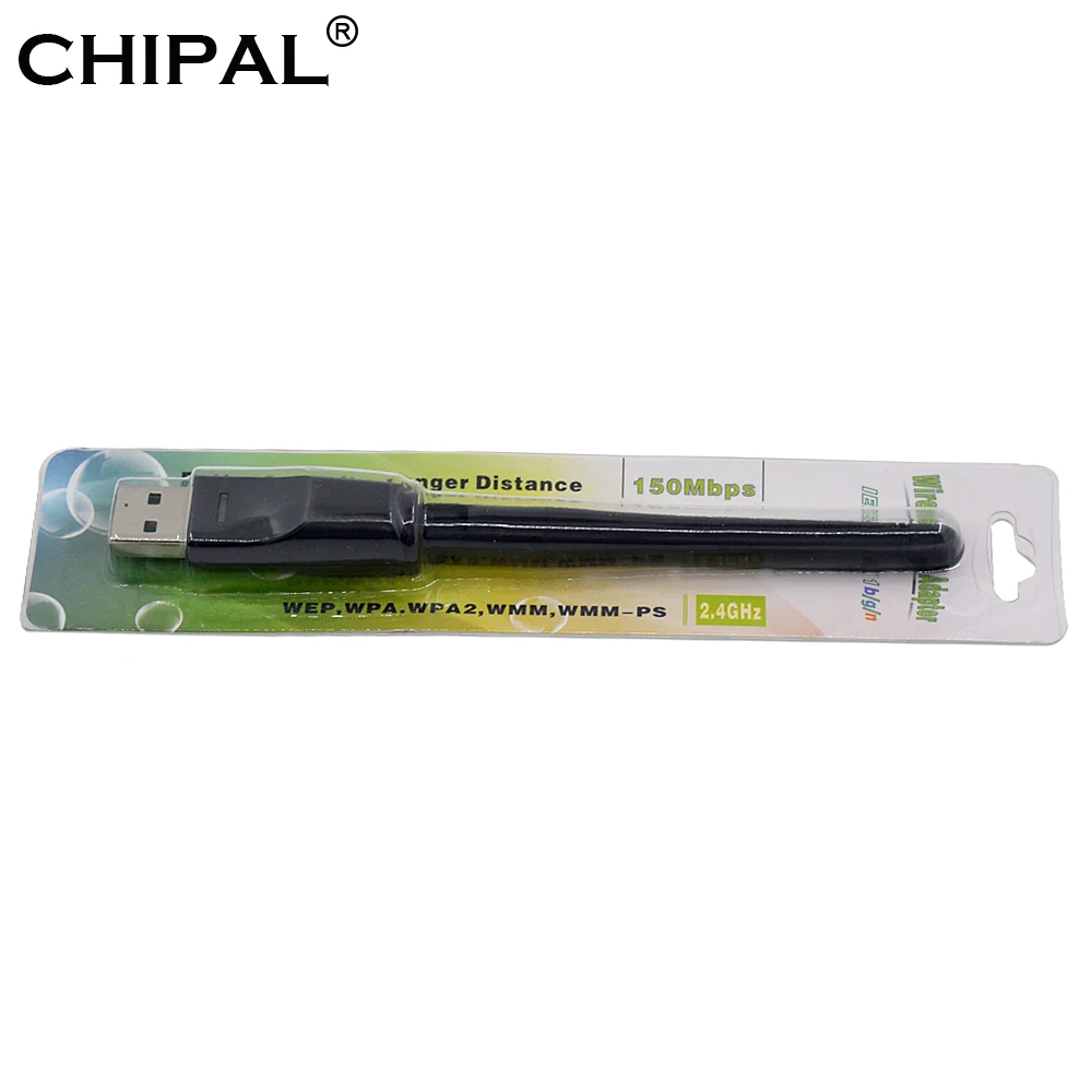 CHIPAL USB 2 0 Wi Fi беспроводная сетевая карта 150M 802 11 b/g/n адаптер локальной сети со
