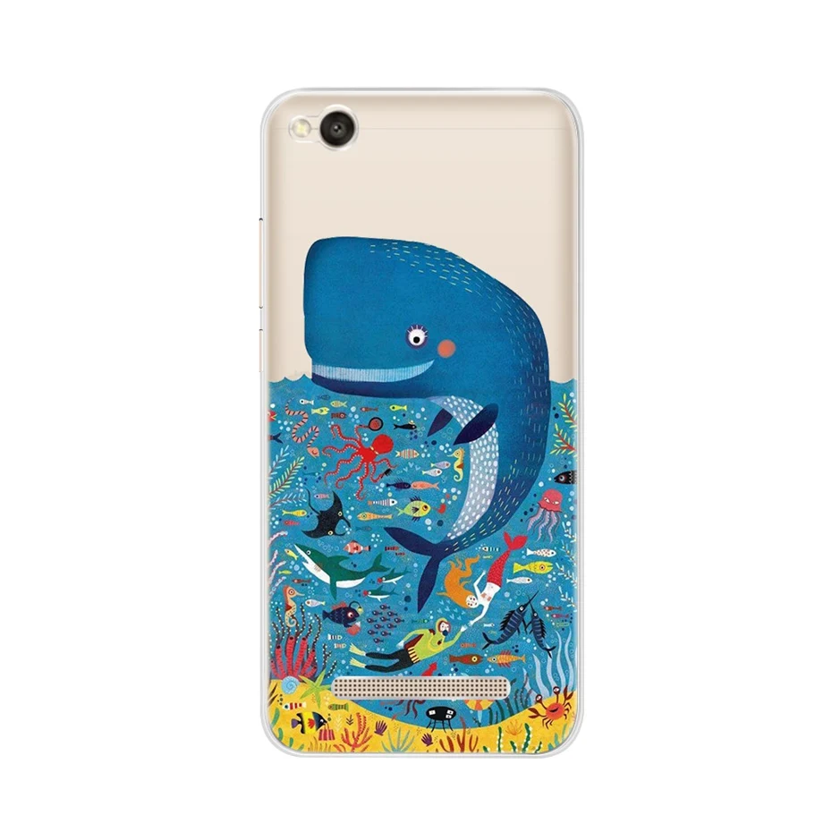 Чёрный матовый Чехол для Xiaomi Redmi 5A, силиконовый чехол для Xiaomi Redmi 5A 6A A6 Redmi 4A, чехол для телефона, чехол для Xiomi Redmi 5A - Цвет: Чёрный матовый