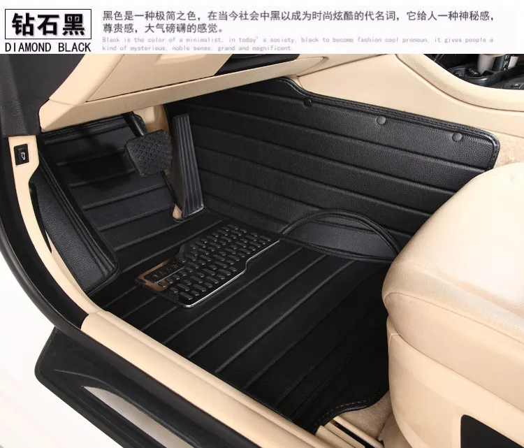 full surroundeded 5 seats special car floor mats XPE carpets suit for Bentley Continental GT flying waterproof nonslip rugs | Автомобили и