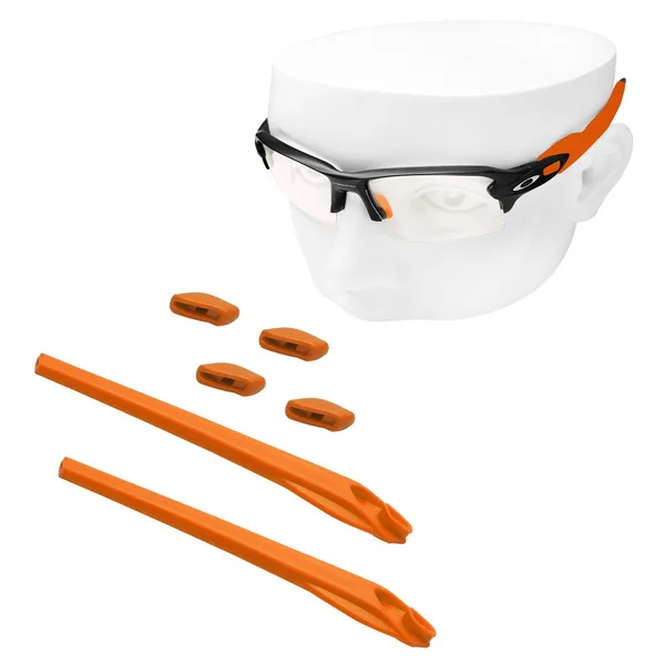 Orange Rubber Kit OOWLIT Rubber Kits Nose Pads& Earsocks for Flak 2.0 XL OO9295 Sunglasses - Цвет линз: Orange Rubber Kit