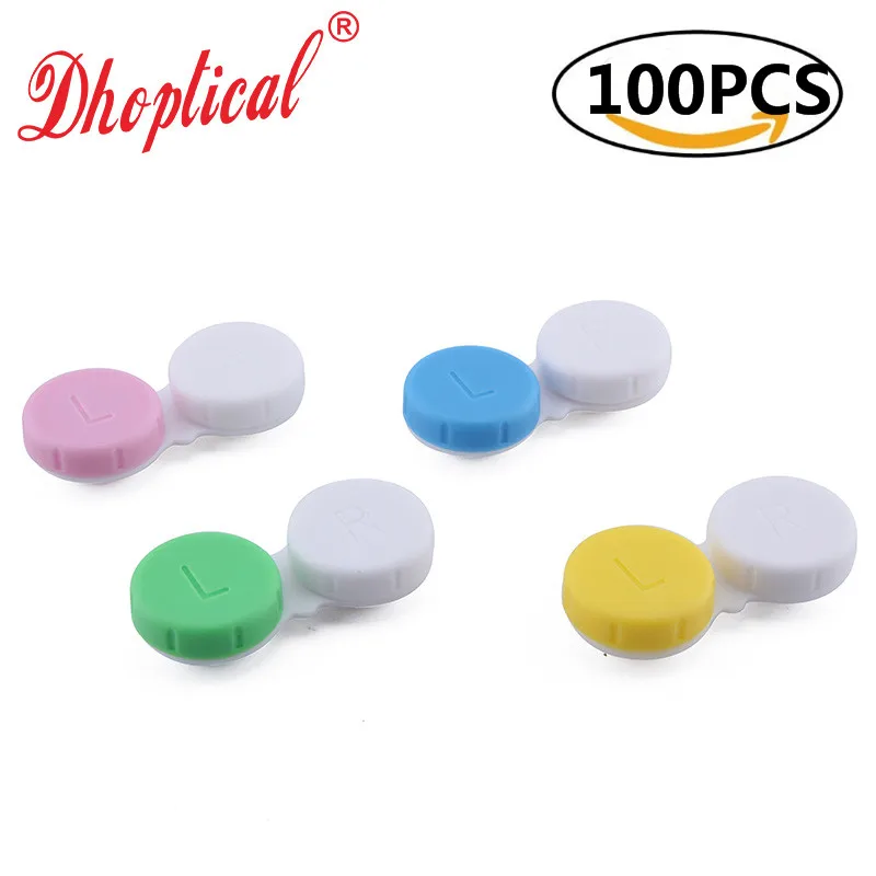 Чехол для контактных линз цветной чехол 100 шт. хит продаж 206|contact lens case|lens casecontact case |