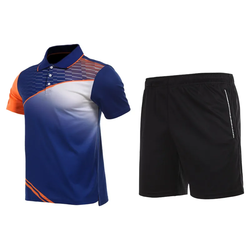 Мужские наборы для настольного тенниса сухая крутая одежда спортивные костюм