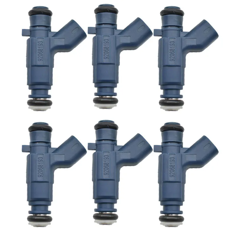 6 шт./компл. Форсунка топливной форсунки 0280156300 92068193 для Cadillac Pontiac Suzuki Chevrolet Malibu Equinox