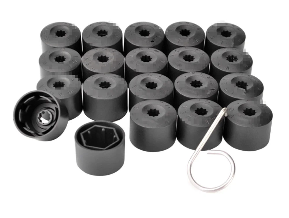 20 шт. гайка для колеса 17 мм колпачок ступицы болт защиты VW volwangen MK7 Golf 7 Skoda Octavia