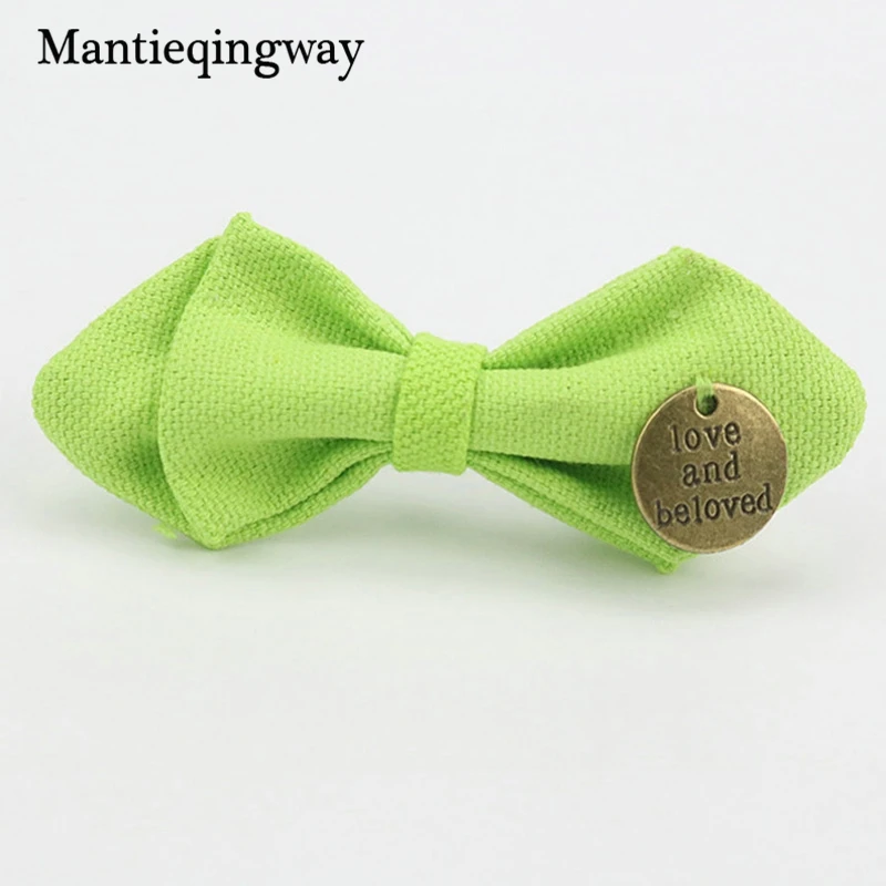 Mantieqingway модные галстуки бабочки для мальчиков регулируемые Детские тонкая