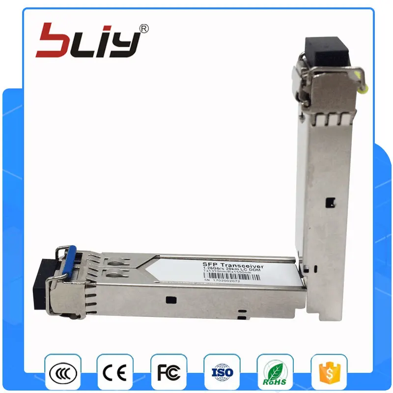 5 пар/упак. одного волокна 20 км LC разъем оптический передатчик горячего