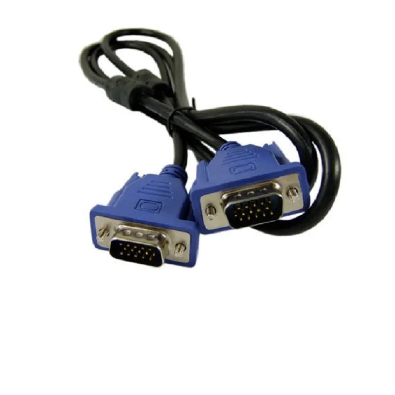 20 шт./лот 3 м 10 футов SVGA VGA монитор м/м Штекерный Удлинительный кабель Бесплатная