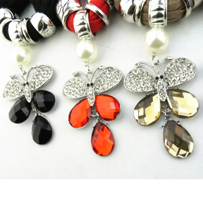 Женский акриловый кулон RUNMEIFA ожерелье из металлического сплава в форме