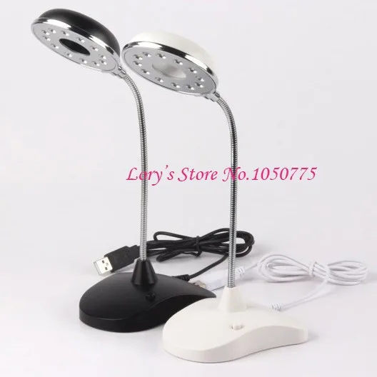 USB модная круглая настольная лампа и аккумулятор 2 способа питания 9 ярких