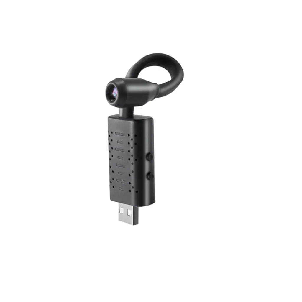 U21 USB камера в режиме реального времени наблюдения обнаружения движения 360 ° ip-камера MicroSD карта хранения циклическая запись