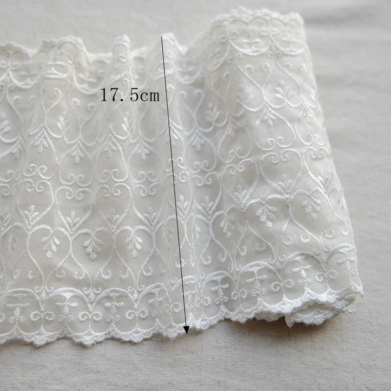 Bilateral openings at embroidery lace Lace accessories F908all post free | Дом и сад
