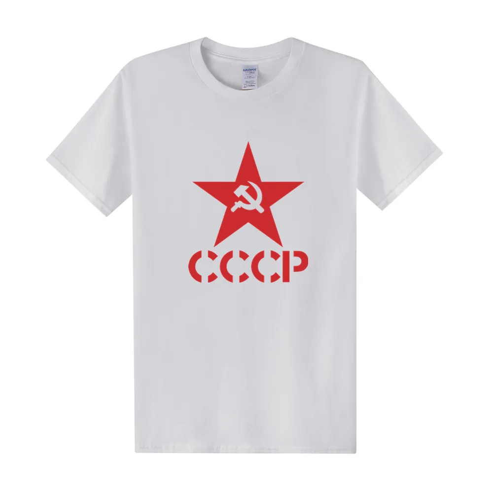 Футболка мужская летняя с принтом СССР хлопок рисунок Советский Союз Москва