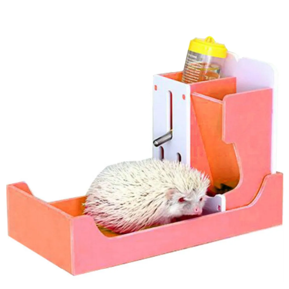 PETFORU мини Ежик миска для еды чайник унитаза хомяка питьевой фонтан морская свинка