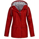 Уличная дождевая куртка на молнии, водонепроницаемое пальто, женская верхняя одежда, Женская походная куртка, дождевик на весну и осень 2021