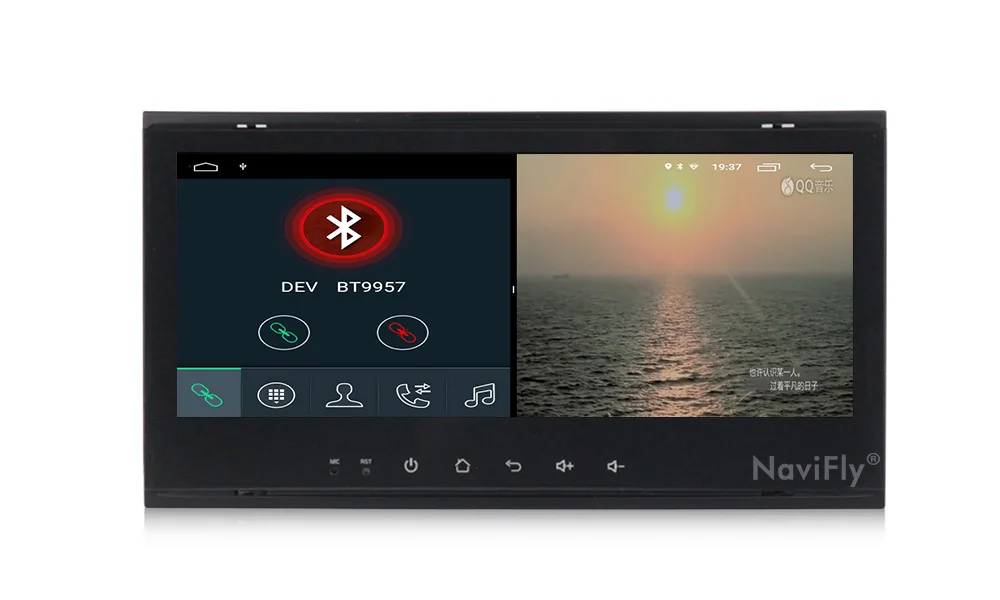 NaviFly 8," экран Android9.1 32G rom автомобильный FM радио gps кассета для Volkswagen VWTouareg Multivan T5(2002-2010) Автомобильный RDS DVR