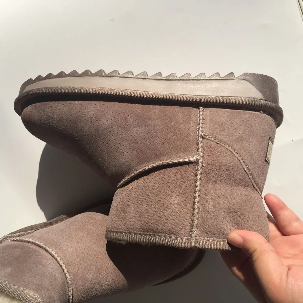 Careaymade/новые зимние сапоги; женские зимние сапоги из натуральной кожи с хлопковым верхом в стиле ретро; женская обувь из толстого теплого хлопка; 6 цветов