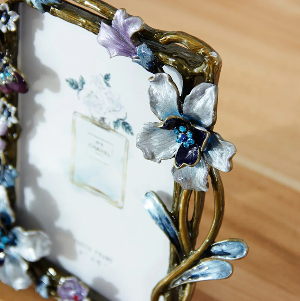 Металлическая креативная фоторамка в стиле ретро 7 дюймов детские фоторамки