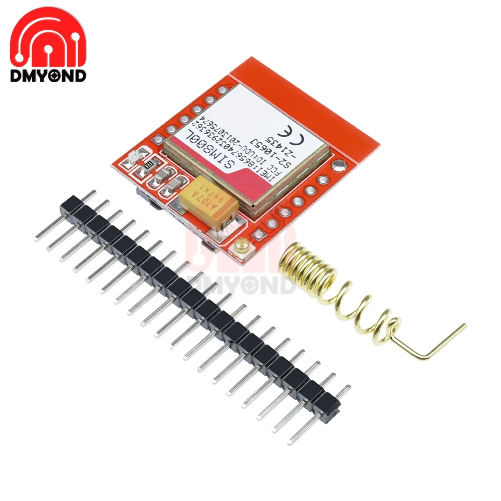 Mini SIM800L GPRS GSM Module MicroSIM Card Core Wireless Board Quad-band TTL Serial Port With Spring Antenna Pin Header | Инструменты