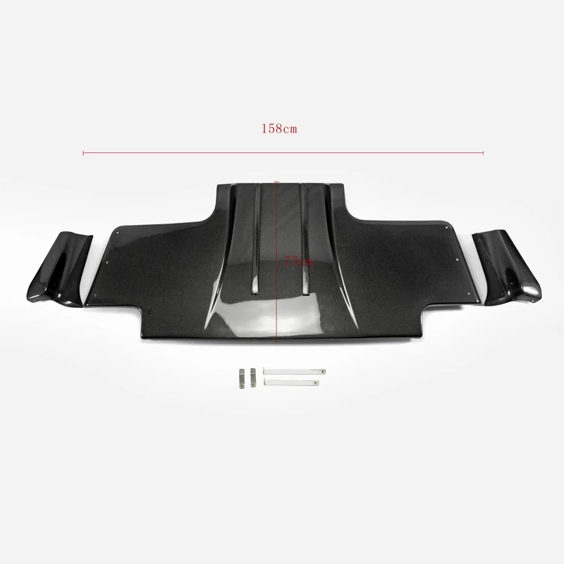 Для Skyline R32 GTR 1989 1994 углеродное волокно топ секрест Тип 2 задний диффузор с