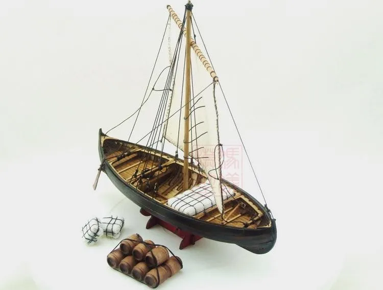 NIDALE модель Sacle 1/72 Северная Европа классический деревянный парусник комплект кораблей Викинг деревянная модель