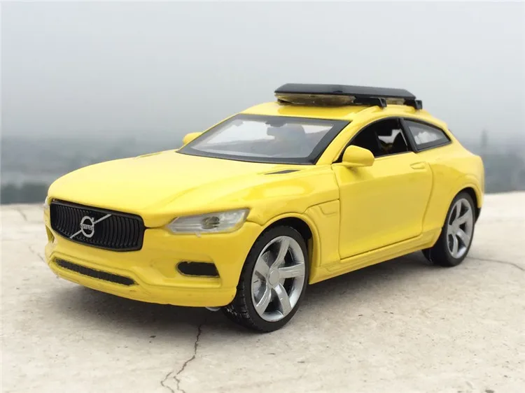 Высокая модель автомобиля, 1:32 Масштаб сплава оттягивать назад VOLVO XC автомобиль, 4 открытой двери