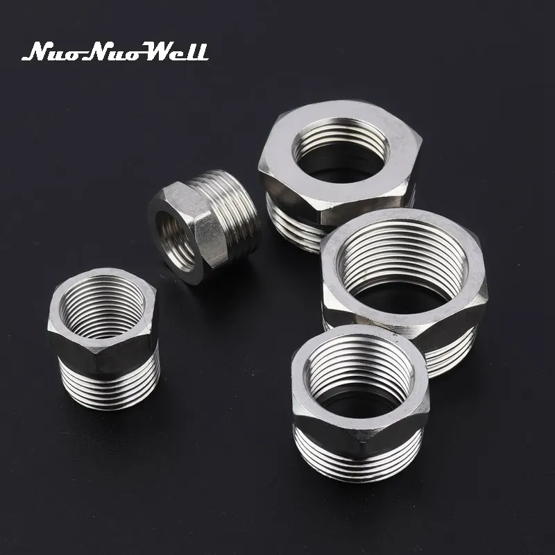 Резьба из нержавеющей стали 1/4 &quot3/8&quot 1/2 &quot3/4&quot 1 &quot Редукционный соединитель
