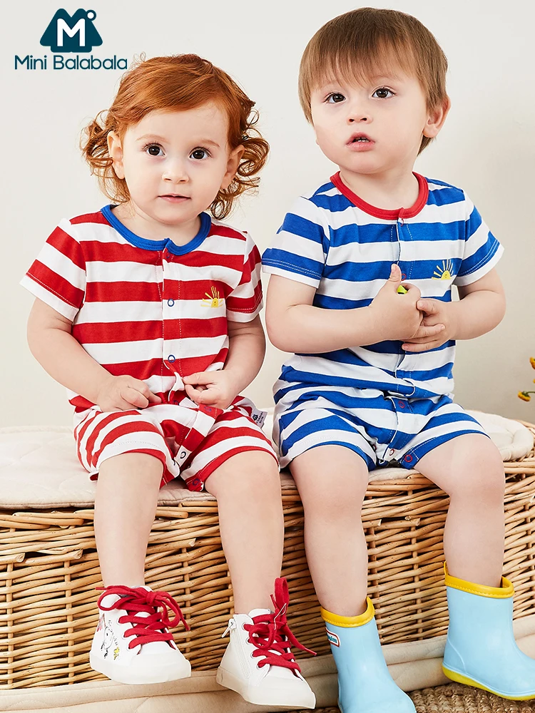 Мини balabalaBaby Летний комбинезон новинка 2019 одежда для маленьких девочек и