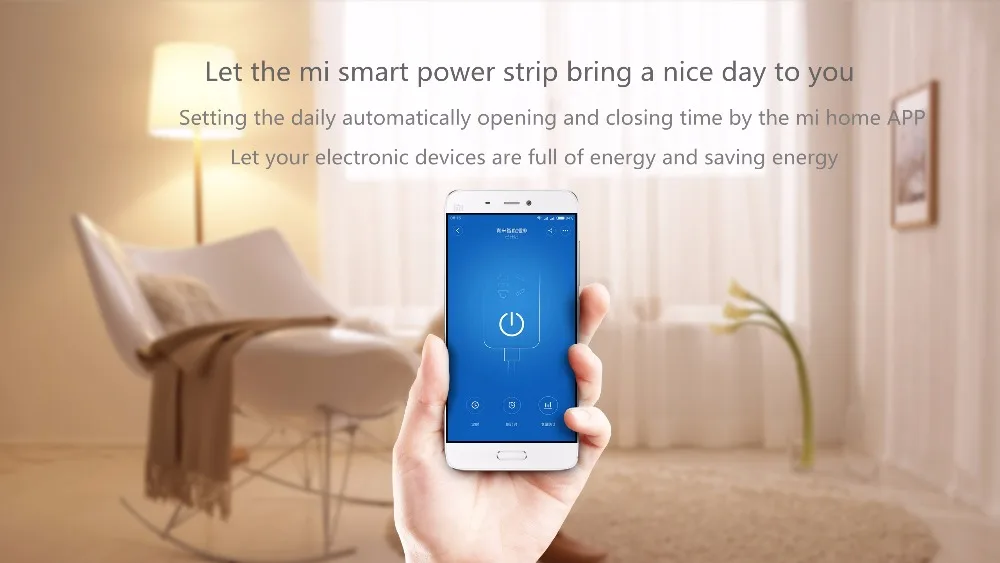 Xiaomi Qingmi Smart WiFi силовая полоса 3 порта 3 USB быстрая зарядка/5 разъемов удлинитель штекер Mijia управление домашним приложением