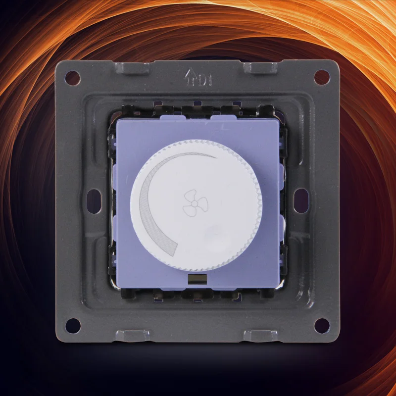 Регулятор скорости вентилятора стены без ступенчатости с регулировкой яркости напряжения и скорости бесплатной доставки.