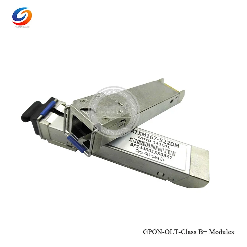 Прямая продажа с фабрики WHTD GPON OLT 143101 RTXM167 522DM Class B + для ZTE/HUAWEI оптический