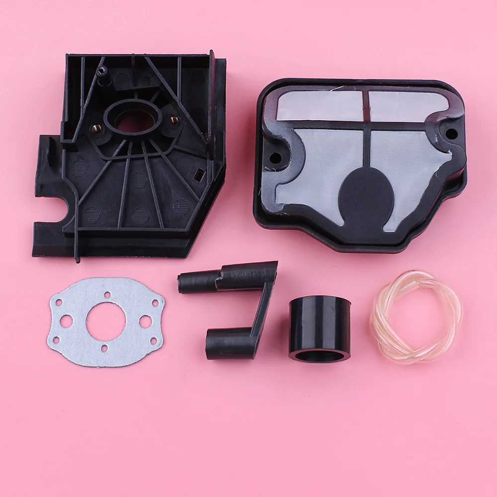Кронштейн-переходник карбюратора прокладка втулки для Husqvarna 36 41 136 137 141 142 воздушный фильтр Впускной загрузки топливный шланг часть бензопилы