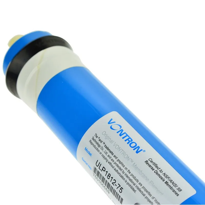 Vontron ULP1812-75 фильтр для воды 75 gpd RO мембрана NSF используется для системы обратного осмоса