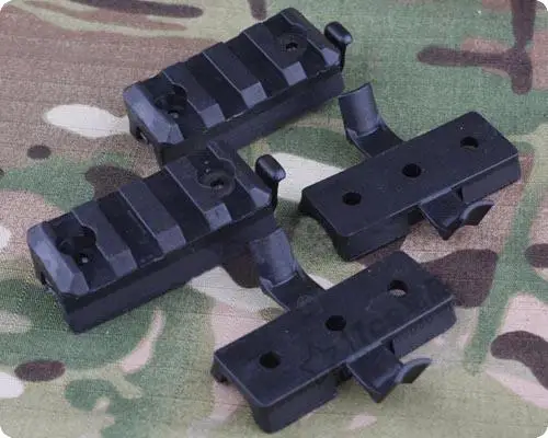 

10 Pcs Tactical Fast Helmet Accessories Rail Clamp Rack