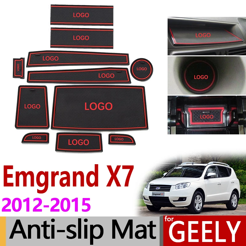 Противоскользящая резиновая подставка под ворота для Geely Emgrand X7 2012 2013 2014 2015
