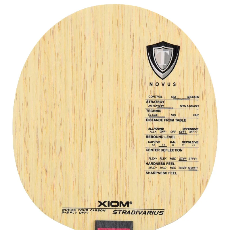 Ракетка для настольного тенниса XIOM STRADIVARIUS 5 wood + 2 carbon Fast attack Loop ракетка пинг понга