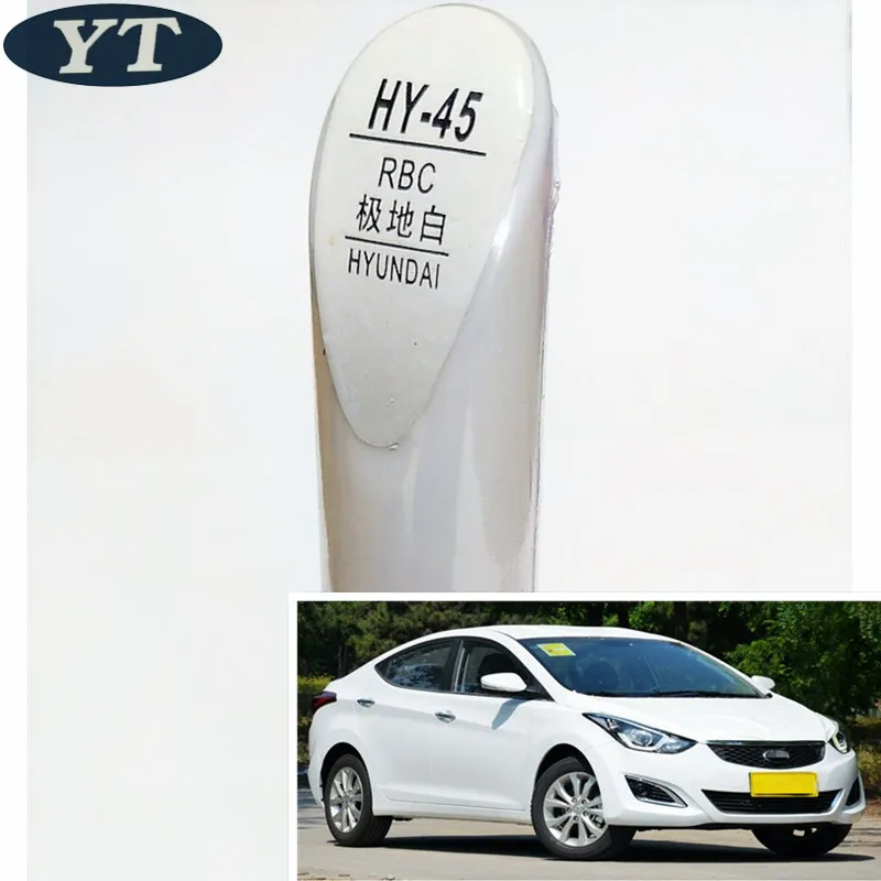 Авторучка для ремонта царапин авторучка белого цвета Hyundai IX35 IX25 Elantra Accent I30 Verna Tucson