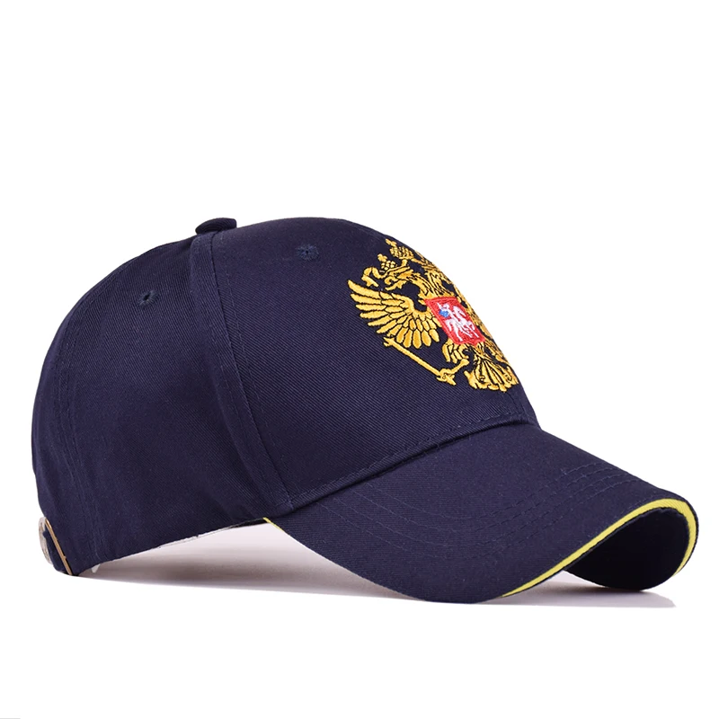 2018 Новая высококачественная хлопковая русская бейсболка Эмблема вышивка Snapback