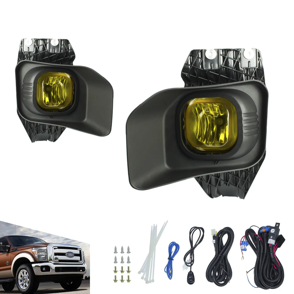 Противотуманные фары CNSPEED подходят для Ford F250 F350 F450 XLT 2011 2015 противотуманные