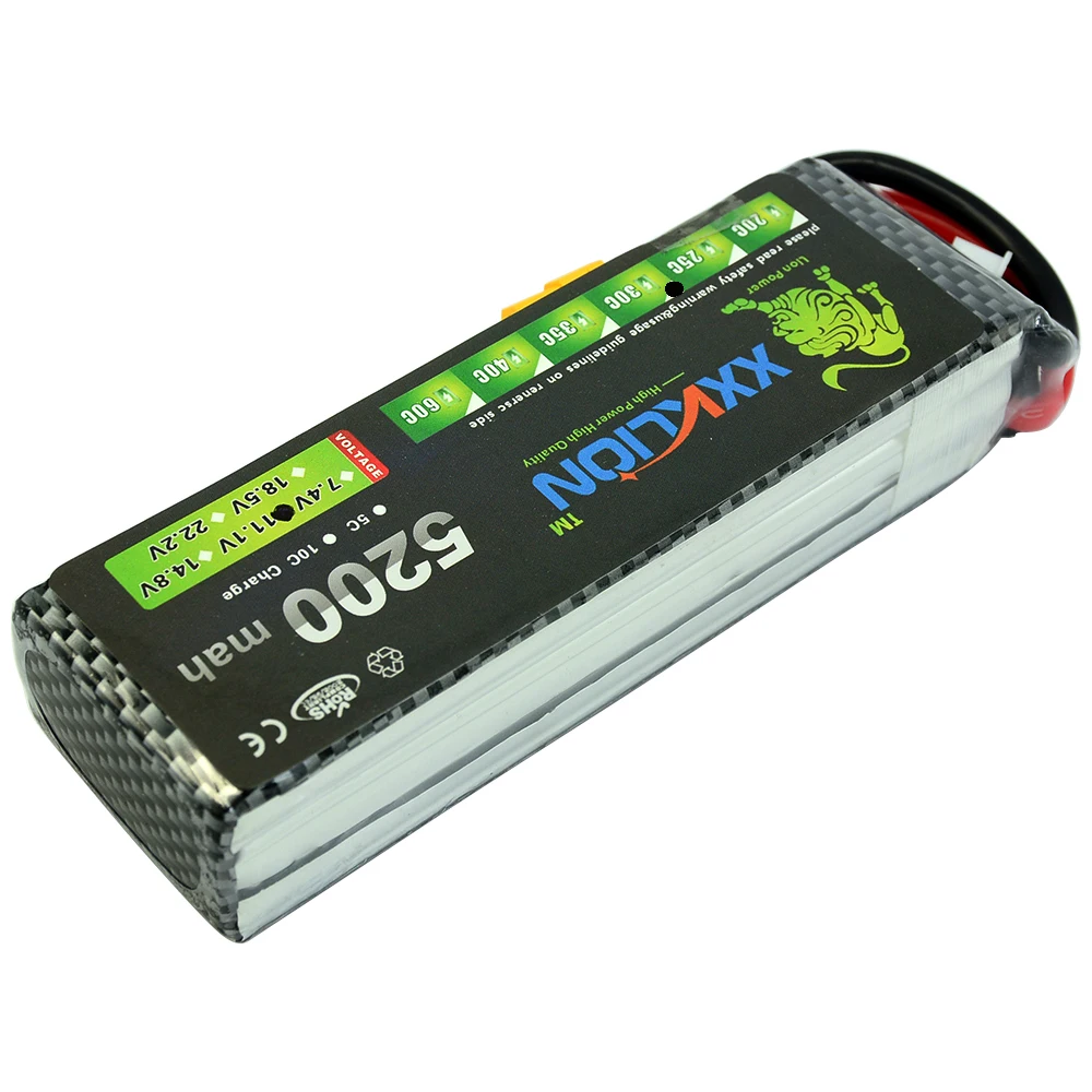 XXKLION 3 S Lipo батарея 11 1 V 5200 MAH 30C 35C 40C RC пульт дистанционного управления вертолет