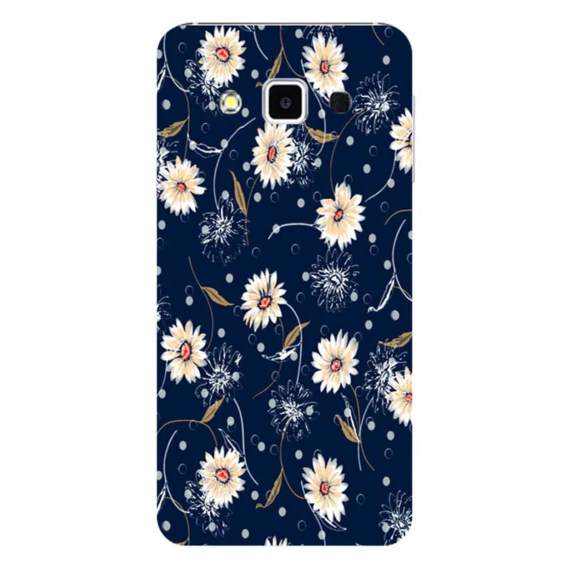 Роскошный цветок чехол для телефона samsung Galaxy Grand Max/Grand 3 G7200 мультфильм листья