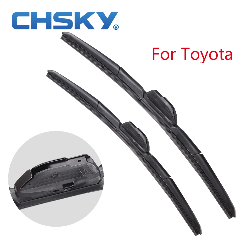 CHSKY Стеклоочистителей для Toyota Карола Camry Reiz RAV4 Highlander Prado Land Cruiser Crown|wiper blade|toyota wiper