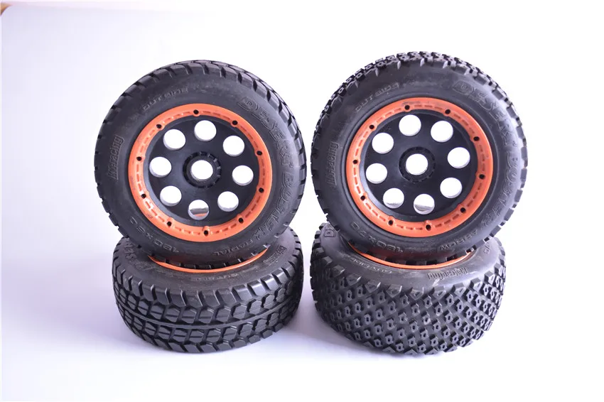 

Высокопрочное износостойкое внедорожное колесо в сборе для HPI KM Rovan BAJA 5T 5SC Багги адаптер 24 мм