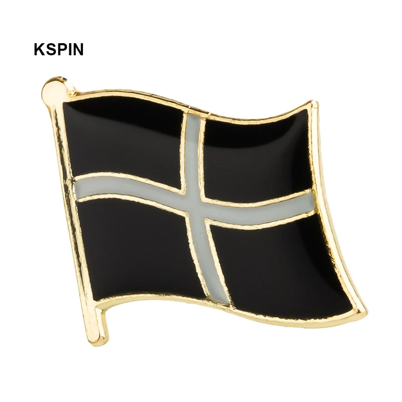 Корнуолл флаг отворот pin бейдж Брошь на булавке Значки 1 шт XY0138 | Дом и сад