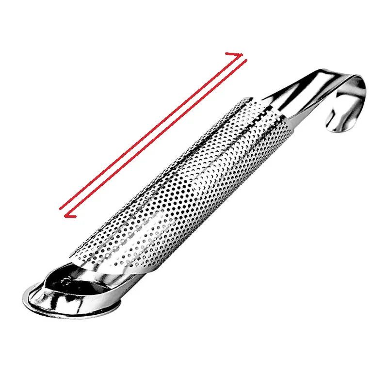 Трубка из нержавеющей стали чайный горшок с ручкой для заварки чайных листьев