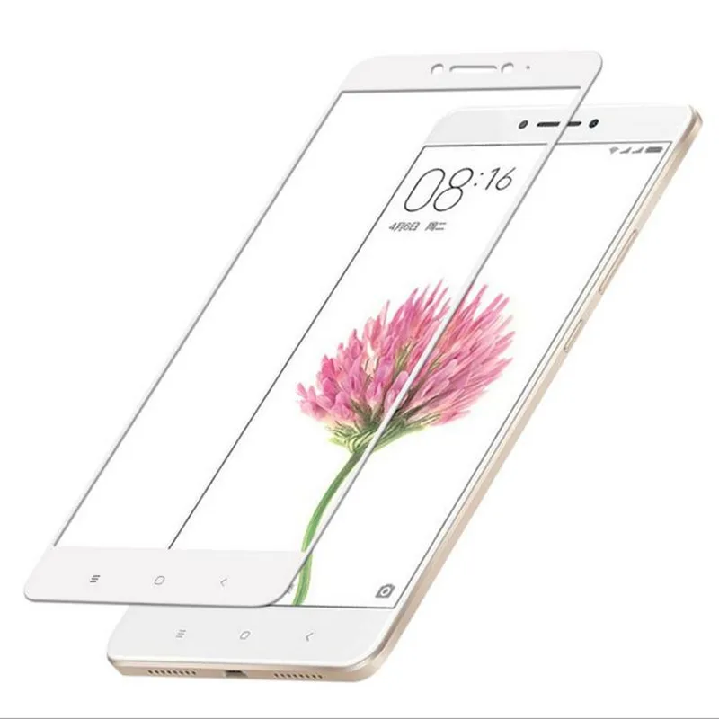 Ультратонкое закаленное стекло Soultz для Xiaomi MI Max 2 полное покрытие защита экрана 9 H