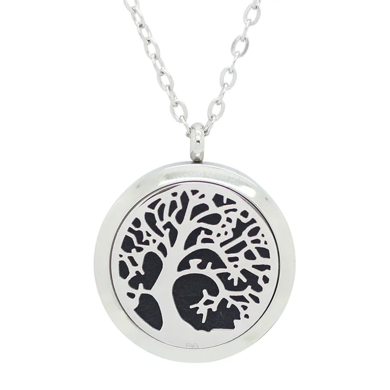 Колье из нержавеющей стали 316L с распылителем эфирного масла диаметром 30 мм|locket