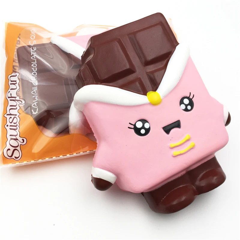 2018 Новый Kawaii мягкие мягкими jumbo шоколадный мальчик замедлить рост милый